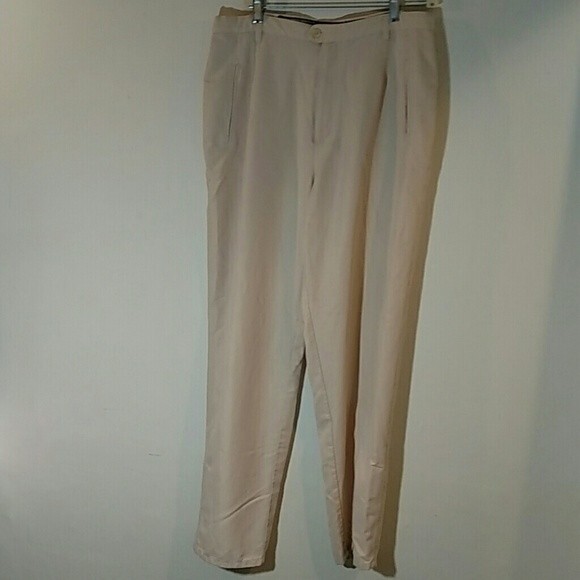 Directives  14 lyocell pants  off white summer l xl - Picture 1 of 6